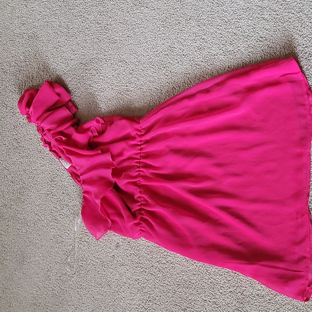 Small size eyelash couture dress